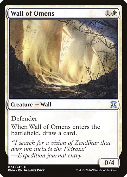 Wall of Omens - Nonfoil