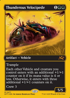 Thunderous Velocipede (Gold Foil)