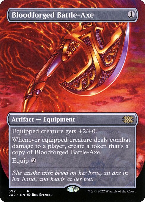 Bloodforged Battle-Axe - Nonfoil