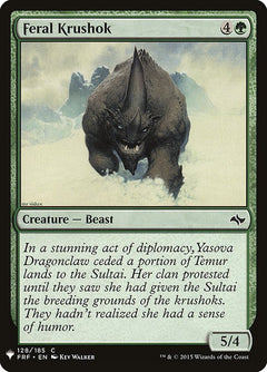 Feral Krushok (FRF-128)