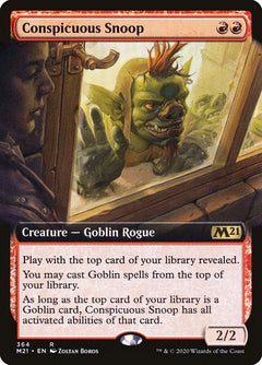 Conspicuous Snoop (Extended Art)