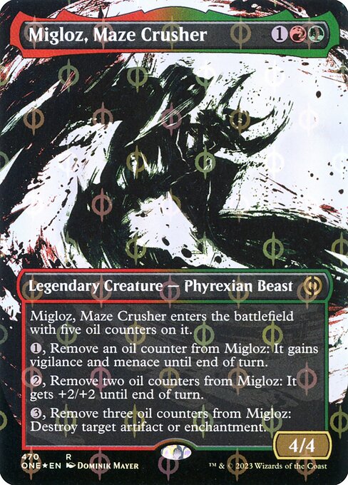 Migloz, Maze Crusher - Foil