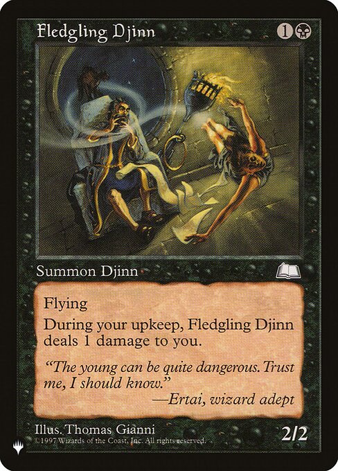 Fledgling Djinn - Nonfoil