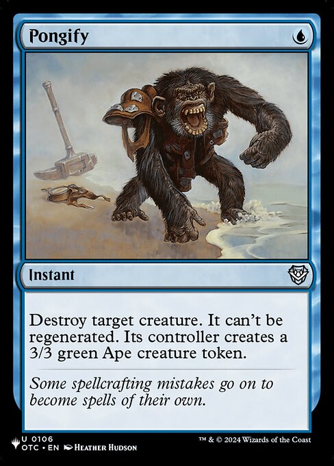 Pongify - Nonfoil