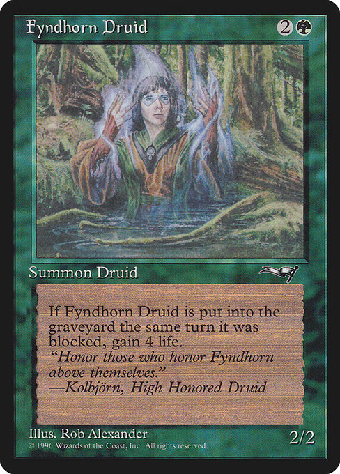 Fyndhorn Druid - Nonfoil