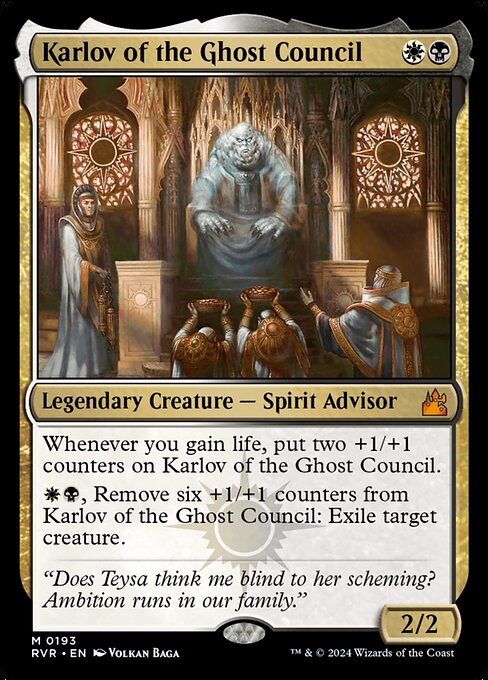 Karlov of the Ghost Council - Nonfoil