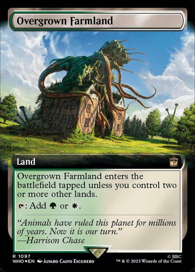Overgrown Farmland (Extended Art - Surge Foil)