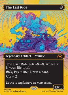 The Last Ride (Borderless - Gold Foil)