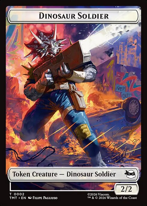 Dinosaur Soldier - Nonfoil