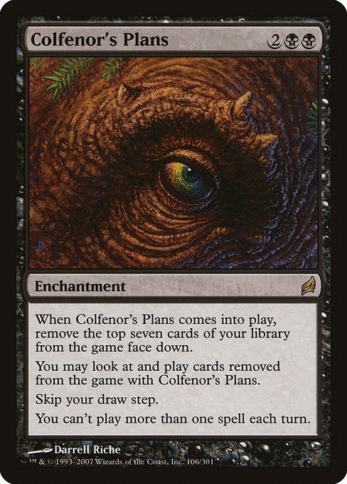 Colfenor's Plans - Nonfoil