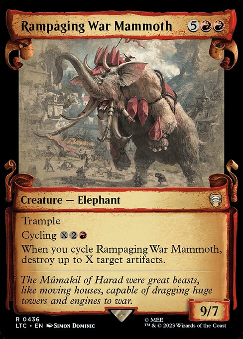 Rampaging War Mammoth - Nonfoil