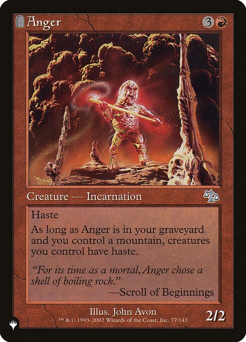 Anger - Nonfoil
