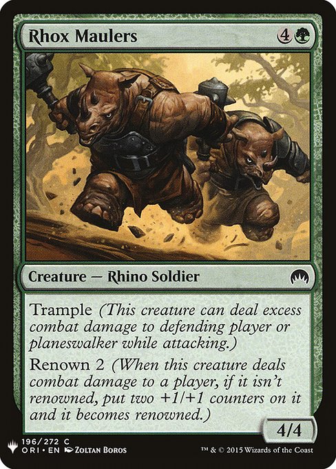 Rhox Maulers - Nonfoil