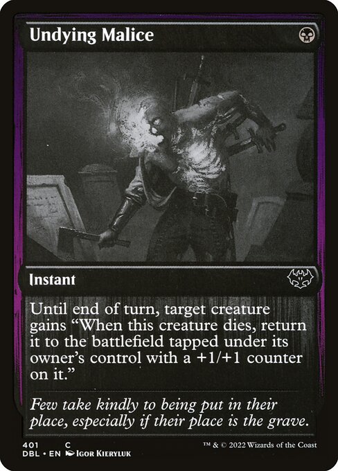 Undying Malice - Nonfoil