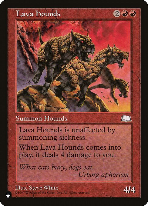 Lava Hounds - Nonfoil