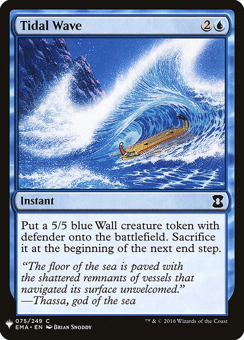 Tidal Wave - Nonfoil