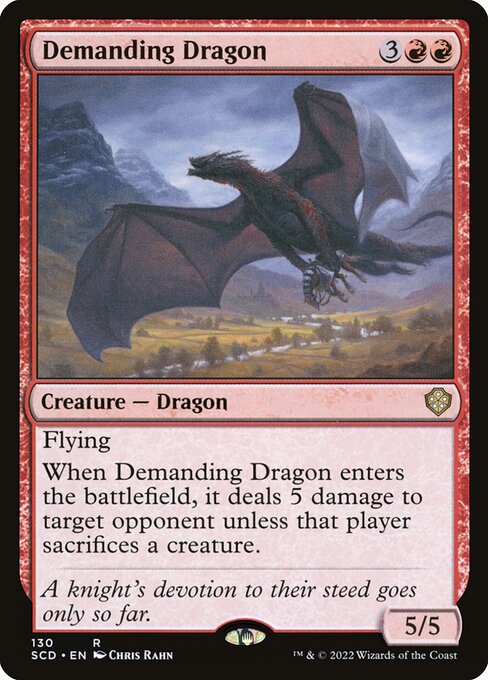 Demanding Dragon - Nonfoil