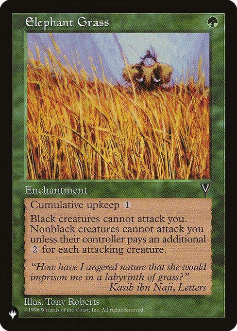 Elephant Grass - Nonfoil
