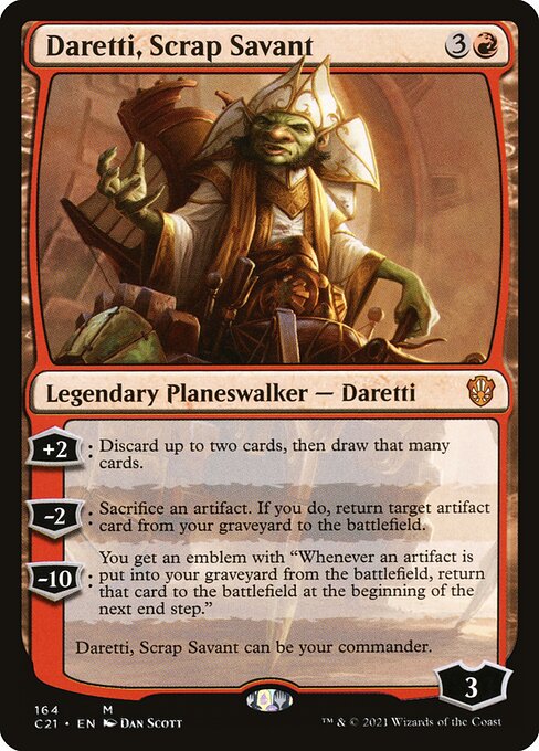 Daretti, Scrap Savant - Nonfoil