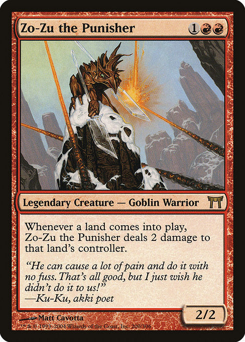 Zo-Zu the Punisher - Nonfoil