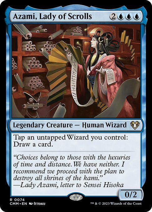 Azami, Lady of Scrolls - Nonfoil