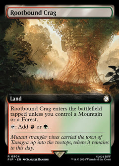Rootbound Crag (Extended Art)