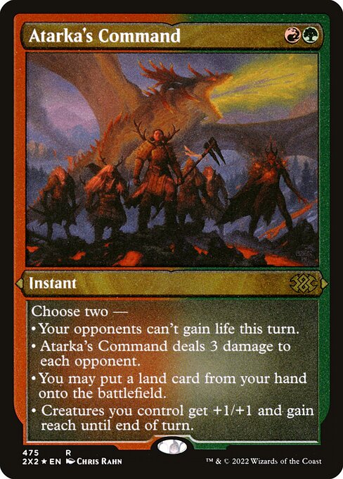 Atarka's Command - Etched