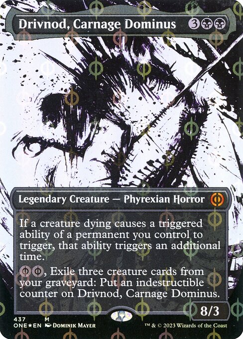 Drivnod, Carnage Dominus - Foil