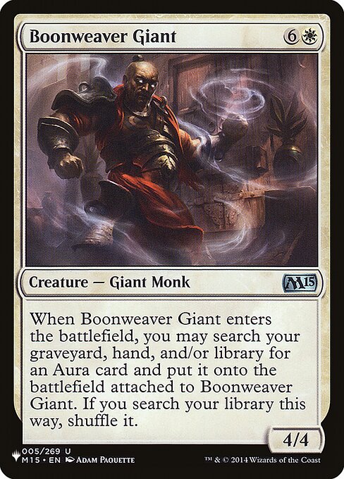 Boonweaver Giant - Nonfoil