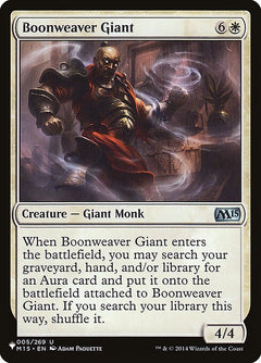 Boonweaver Giant (M15-5)