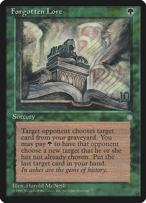 Forgotten Lore - Nonfoil