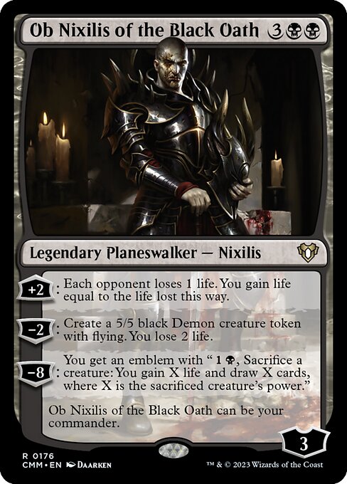Ob Nixilis of the Black Oath - Nonfoil