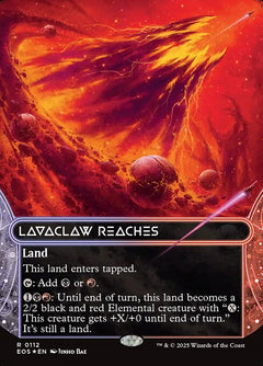 Lavaclaw Reaches (Borderless - Galaxy Foil)