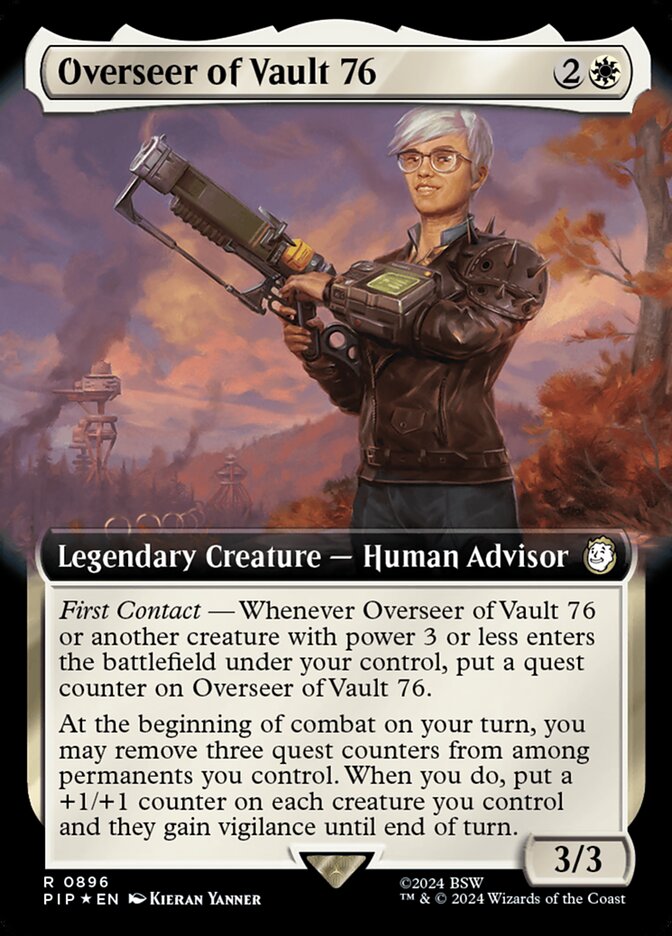 Overseer of Vault 76 (Extended Art - Surge Foil)