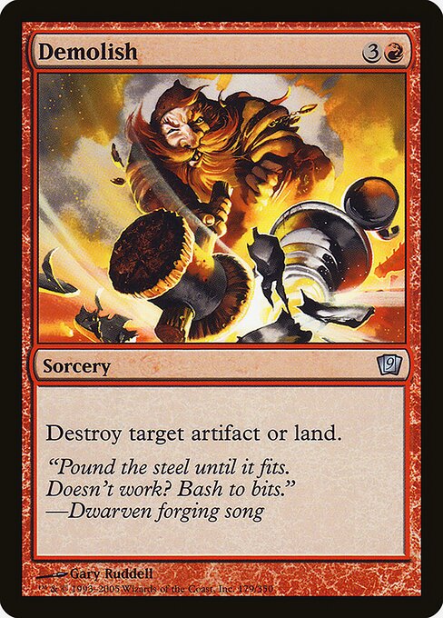 Demolish - Foil
