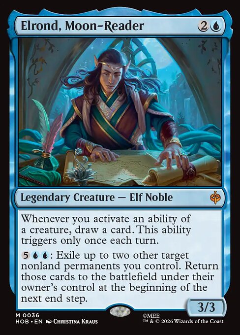 Elrond, Moon-Reader