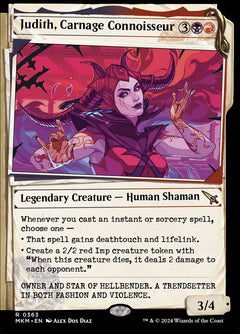 Judith, Carnage Connoisseur (Dossier Showcase)