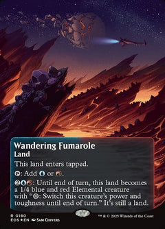 Wandering Fumarole (Borderless - Poster Galaxy Foil) [EOS]