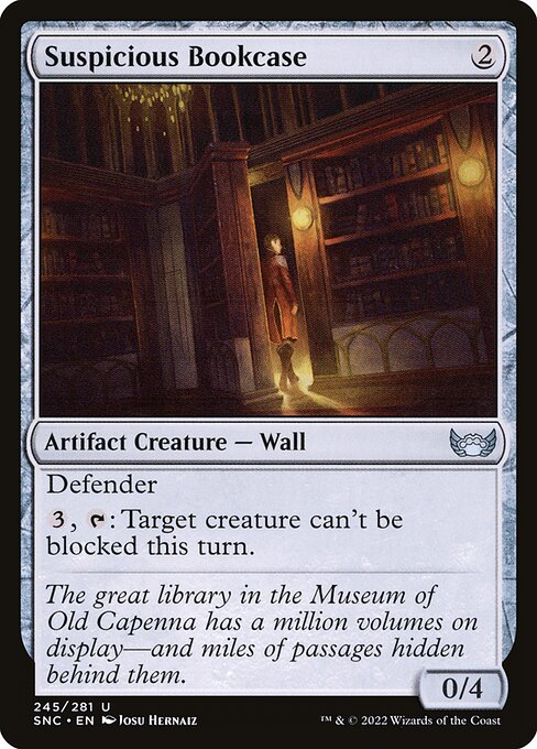 Suspicious Bookcase - Nonfoil