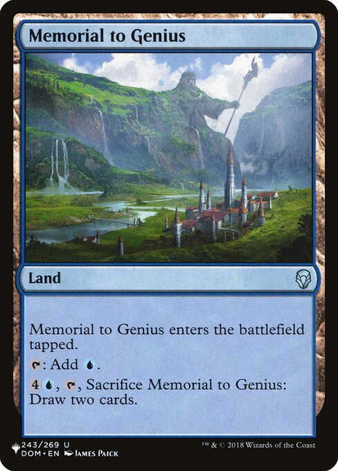 Memorial to Genius - Nonfoil