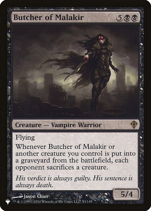 Butcher of Malakir - Nonfoil