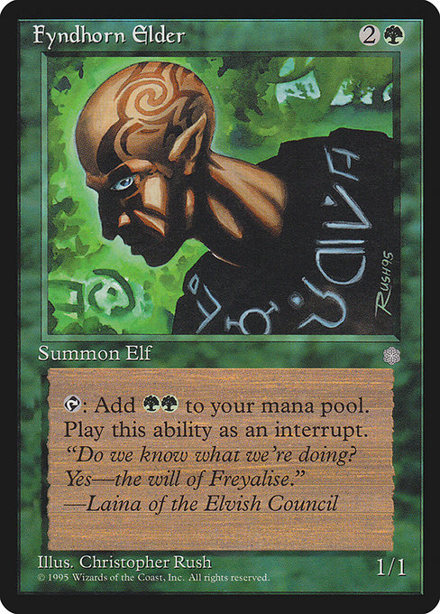 Fyndhorn Elder - Nonfoil