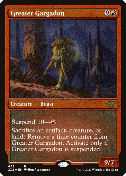 Greater Gargadon - Etched