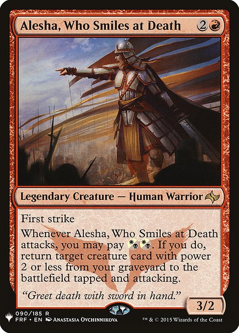 Alesha, Who Smiles at Death - Nonfoil