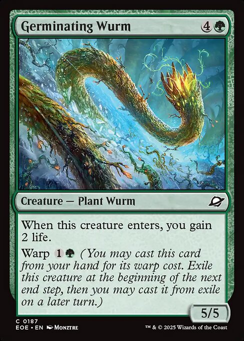 Germinating Wurm