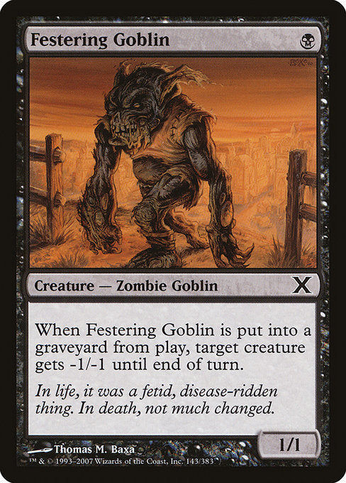 Festering Goblin - Nonfoil