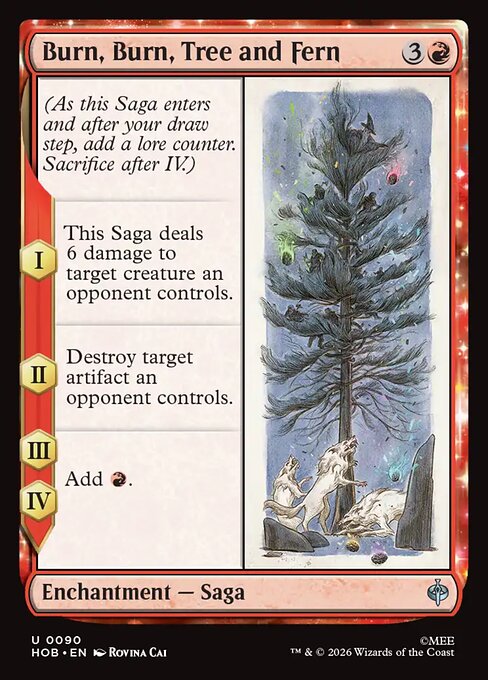 Burn, Burn, Tree and Fern