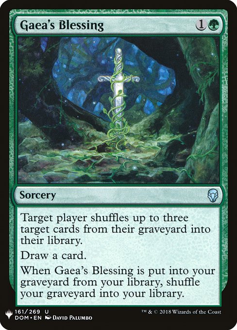 Gaea's Blessing - Nonfoil