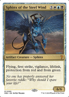Sphinx of the Steel Wind