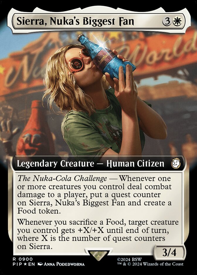 Sierra, Nuka's Biggest Fan (Extended Art - Surge Foil)